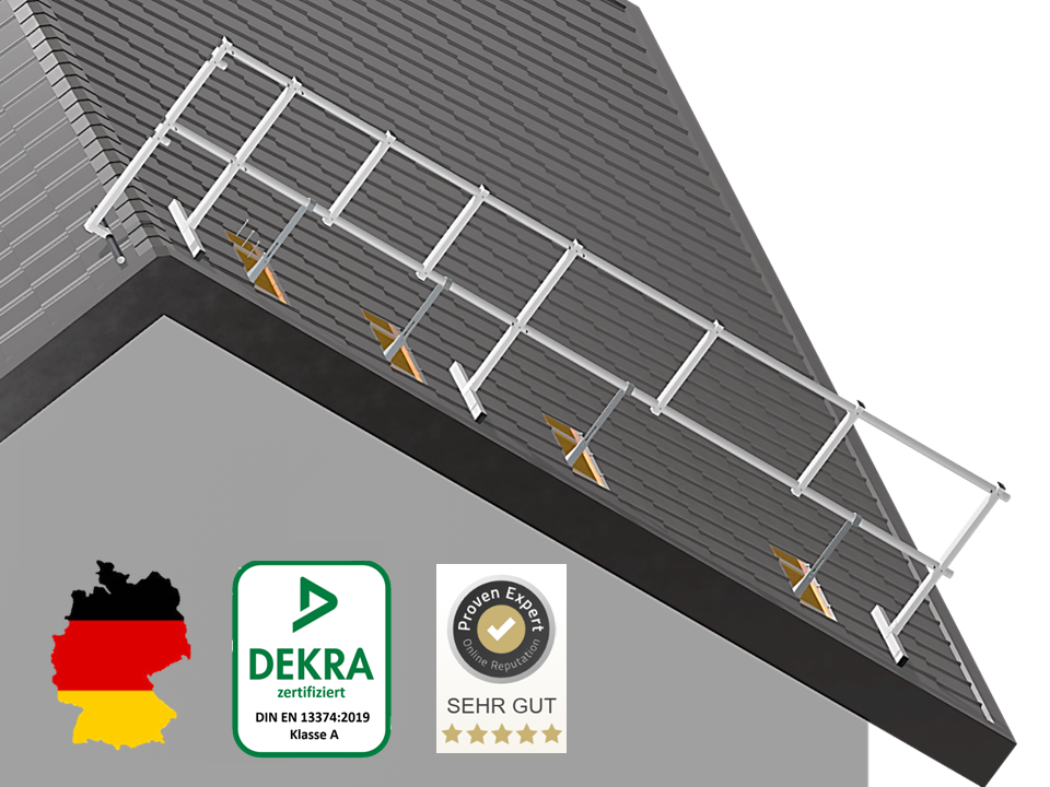Ortgangsicherung Dachrandsicherung